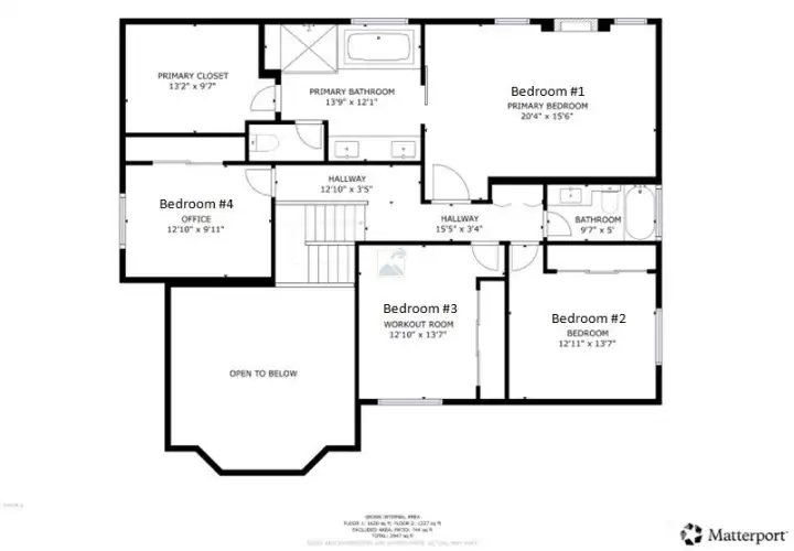 The 2nd Floor Plan