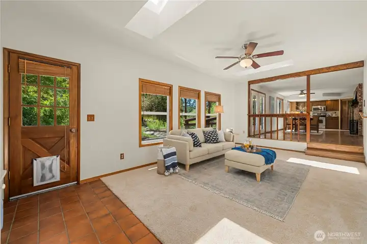 Fresh interior paint creates a clean, updated feel.