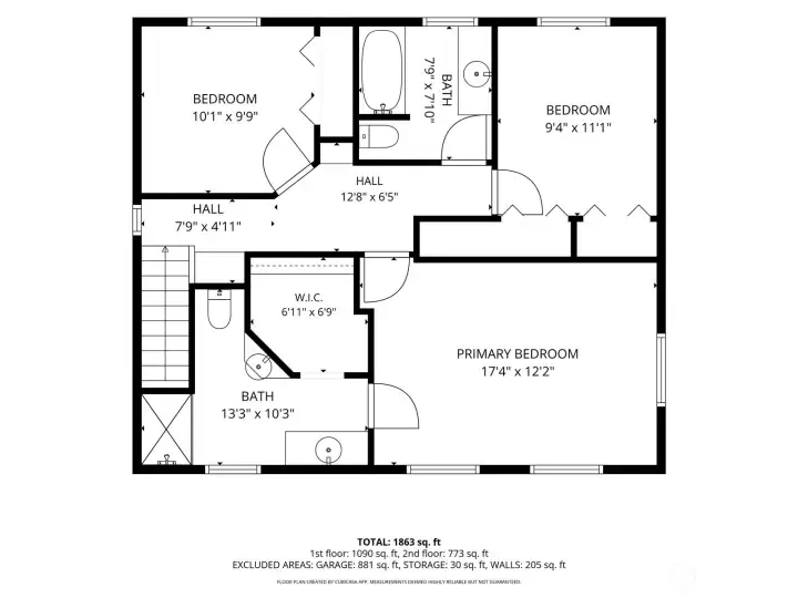 Upper floor.