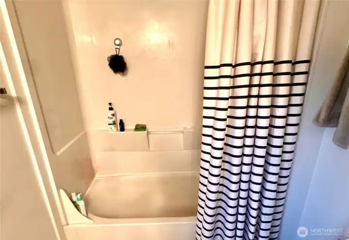 Main level en-suite bathroom