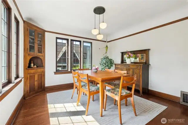 Formal dining room.