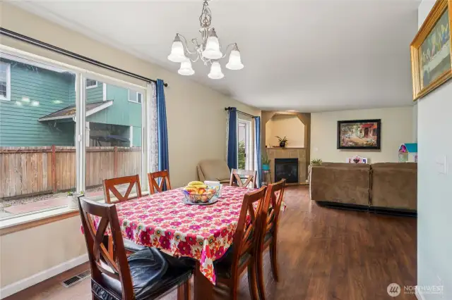 Plenty of space for entertaining