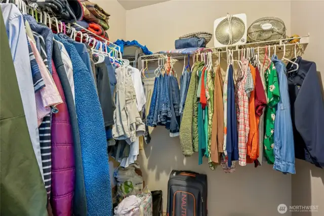 Large walk-in closet