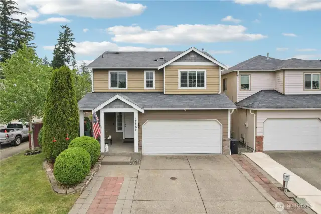 Extra parking in driveway