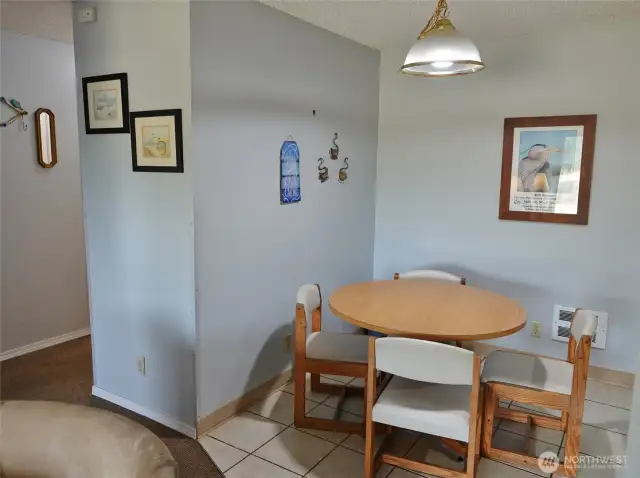 Dining Area and the Hallway to the left.