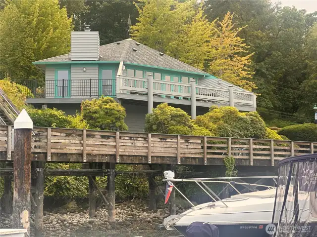This is the clubhouse!  Come on in after a day on the water and use the facilities.