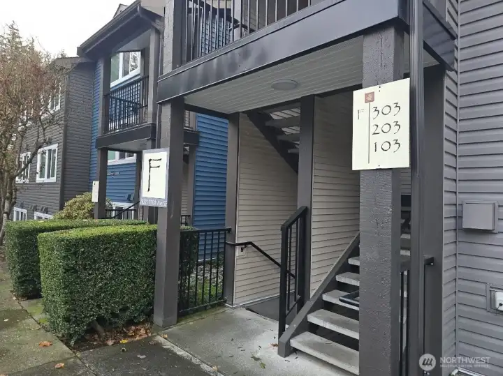 Front of building