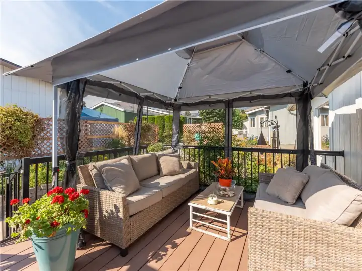 deck off dining room