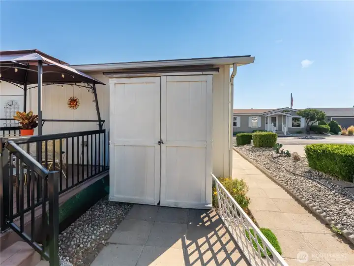 double garage plus storage
