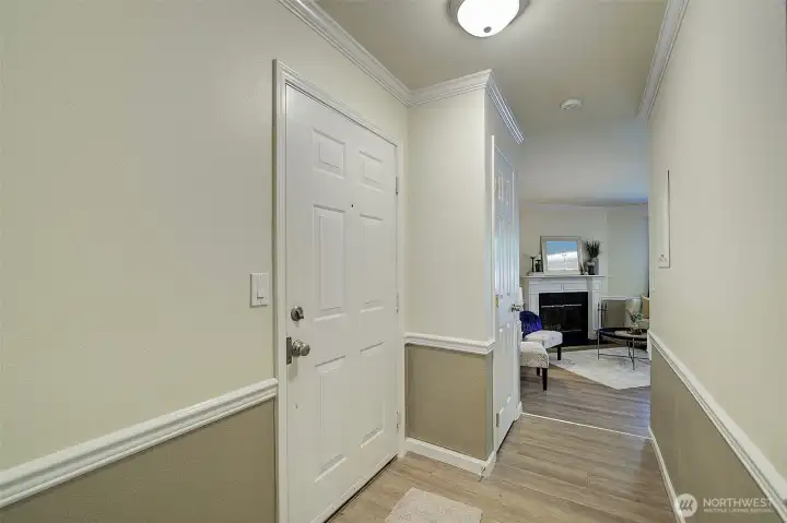 Entry to main living area.