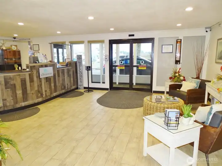 Canterbury Inn Lobby.