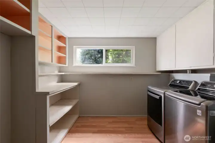 Laundry Room with lots of storage