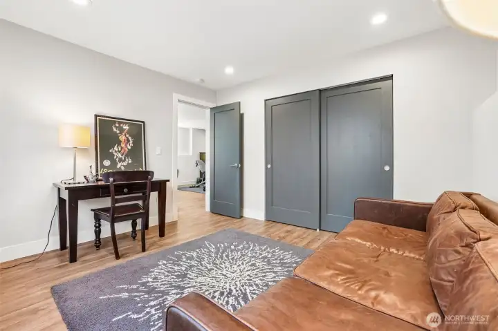 Lower level bedroom