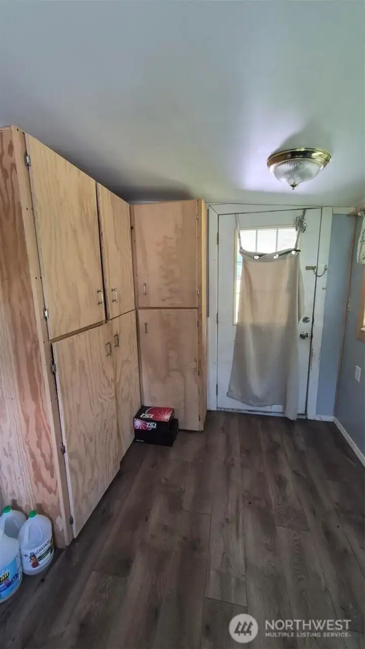 Ample storage in Laundry room