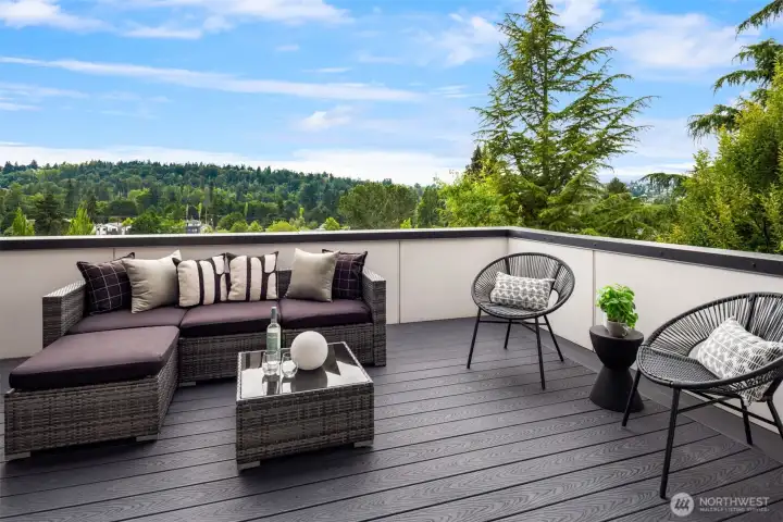 Territorial views captivate as you look westward anticipating those magnificent sunsets.