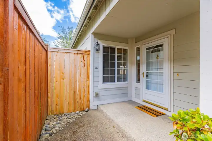 private front entry private front entry