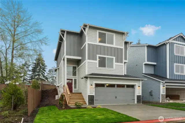 Photos are of Homesite 24 at Star Lake. Colors and features of actual home may vary.