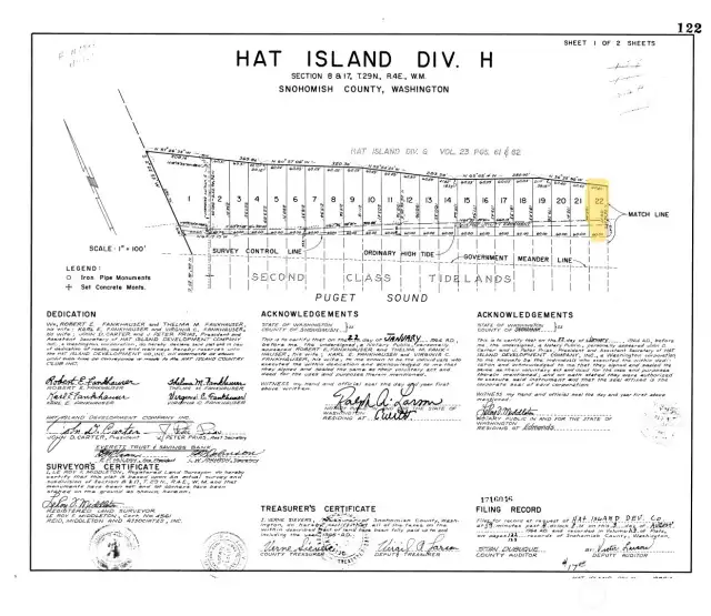 Plat map