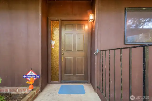 Covered Entrance