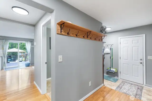 Generous Mud Room w/ Exterior Entry.