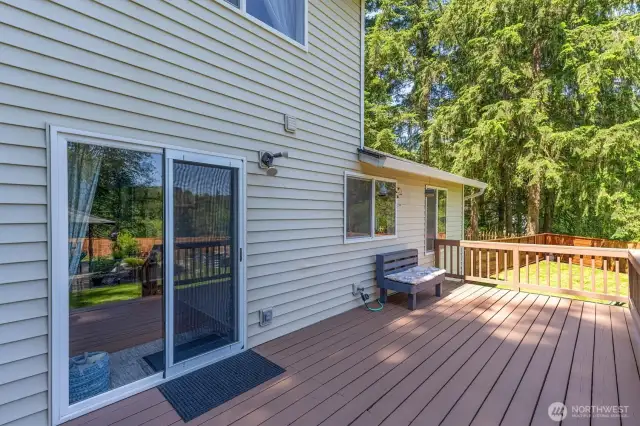 Roomy Deck.