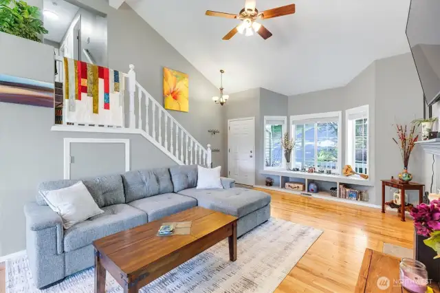 Great Room w/ Hardwood Floors.