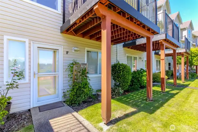 Entrance to Unit
