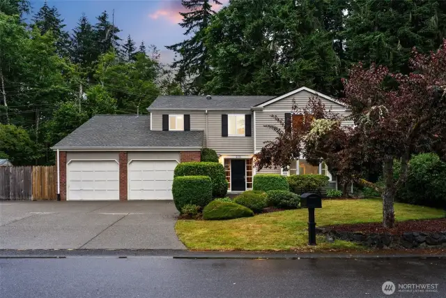 Bursting with curb appeal.