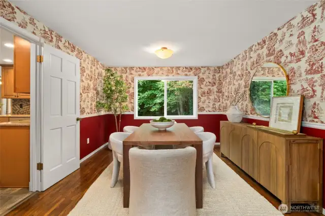 Main floor half Bath