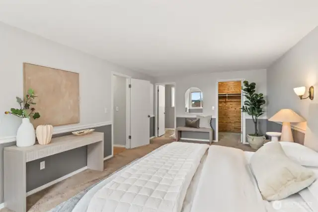 Spacious Primary Bed Room
