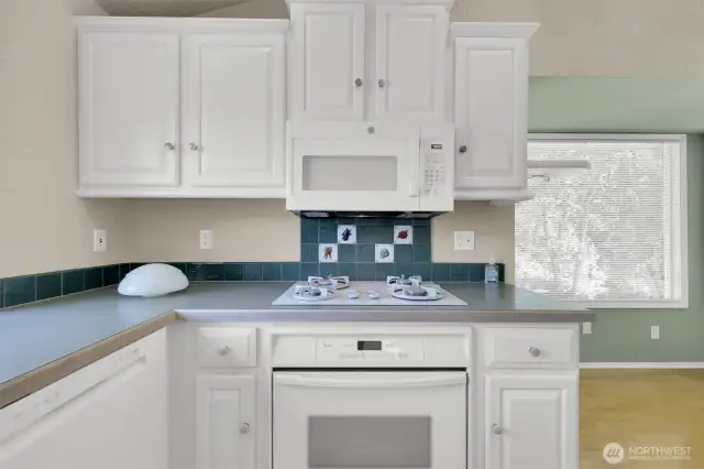 All appliances stay.