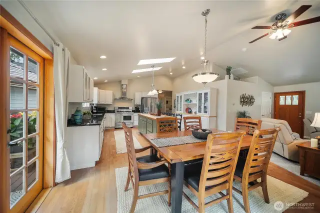 Ease of living floorplan flows beautifully!