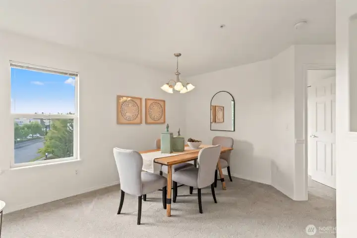 Dining area.
