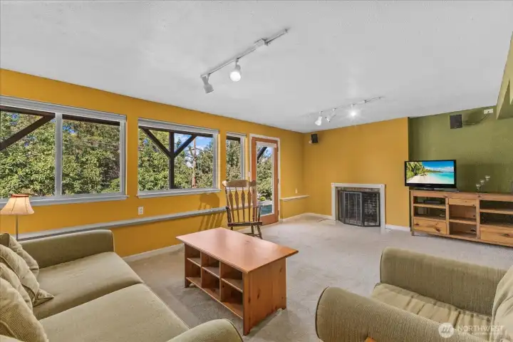 Family media room