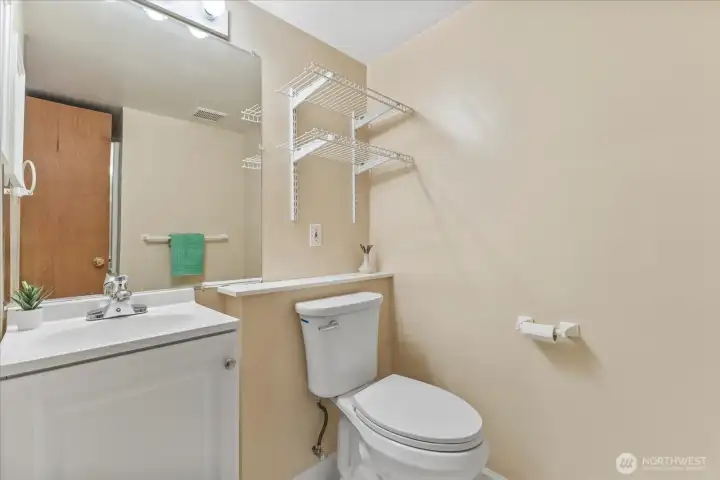 Downstairs 3/4 bath