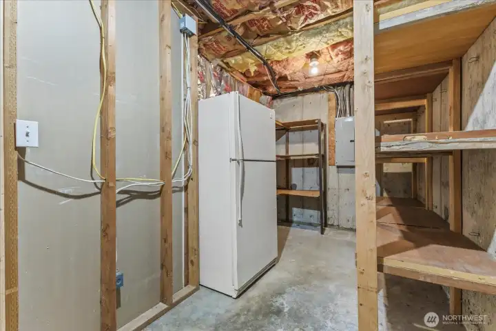 Storage room downstairs