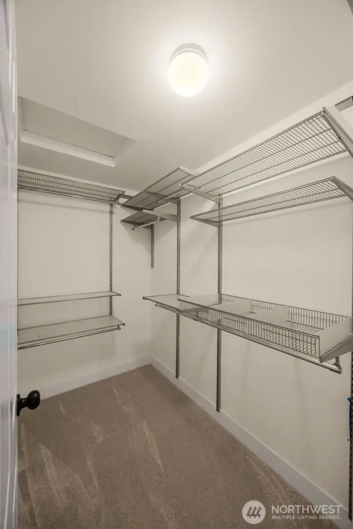 Large walk in closet