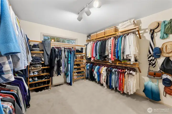 HUGE walk-in closet