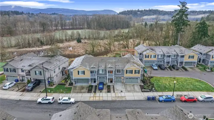 Aerial view of home!