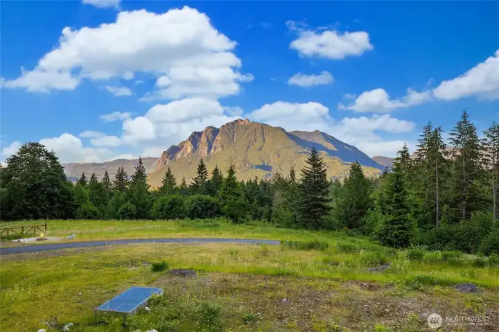 Lower level of the lot -- driveway runs through the lower third of the property -- with pasture space in the front and to the left.  Home site is above this area.