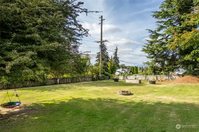 The most amazing yard ever or the location for 2 ADU's or potentially another home