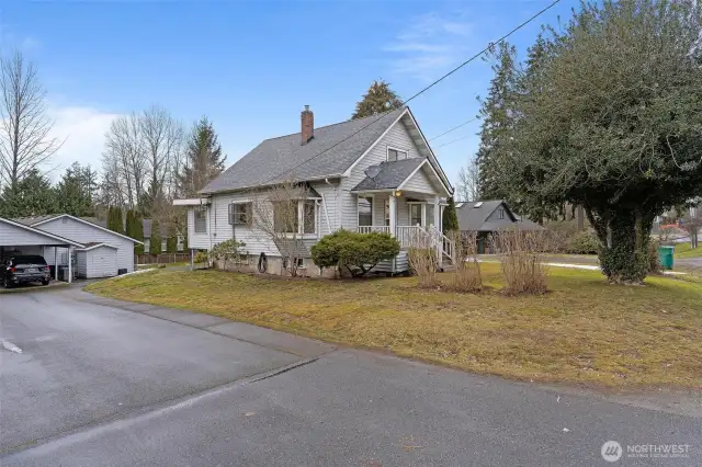 Lots of Parking! Carports for Main Home and Duplex.