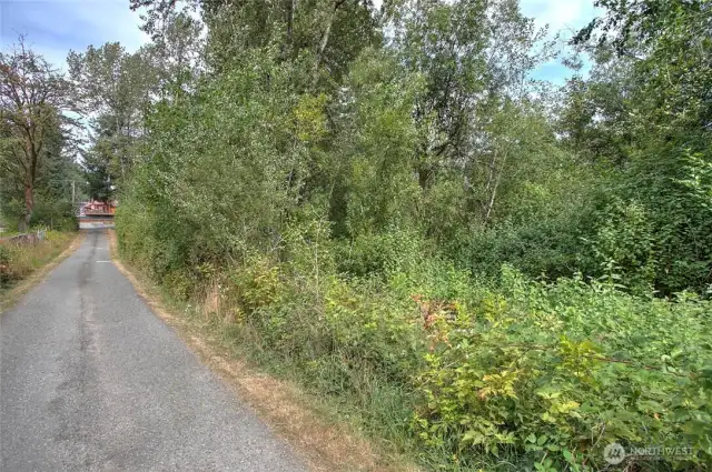 Another view from 190th looking back toward SE Lake Youngs Way