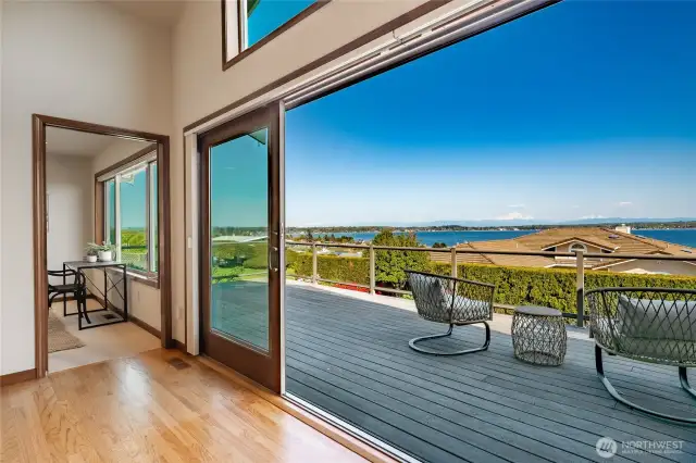 Great for summertime gatherings or just sitting out enjoying the view