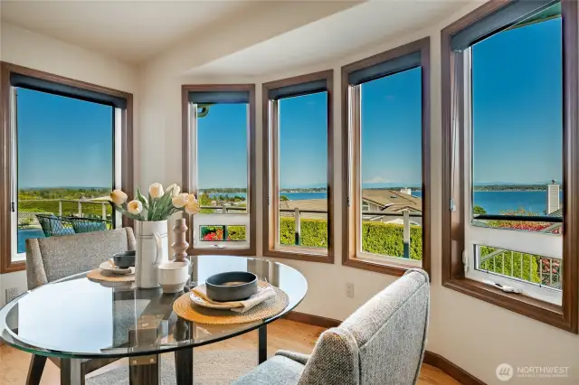 Enjoy your morning coffee here!