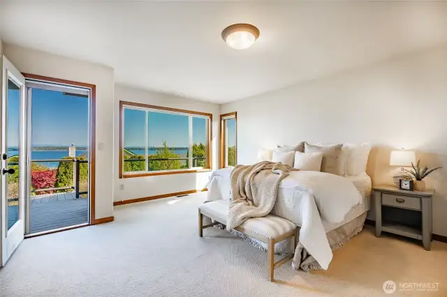 Primary Bedroom - Private Oasis on one end of the home