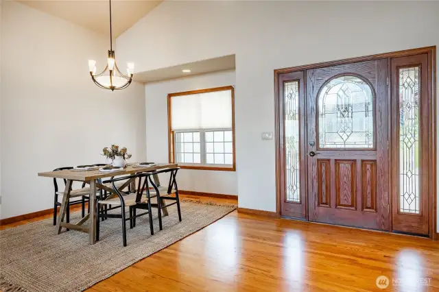 Entry and Dining Room