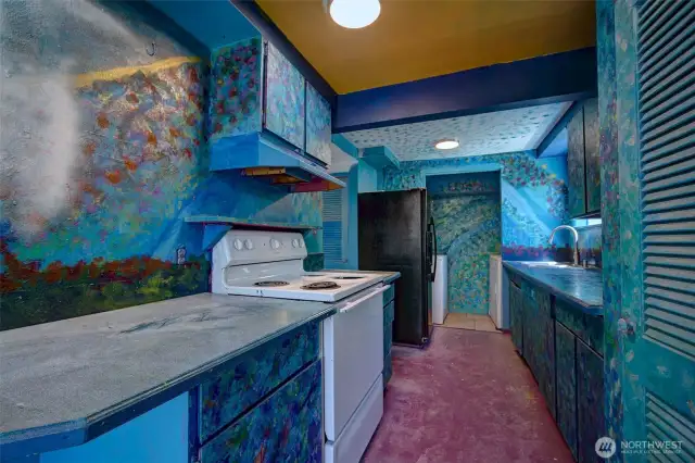 Yep...it needs a new kitchen.