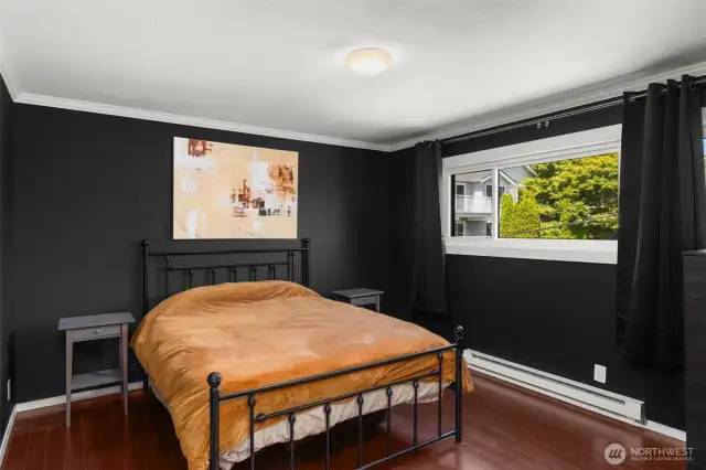 Newly Painted spacious bedroom