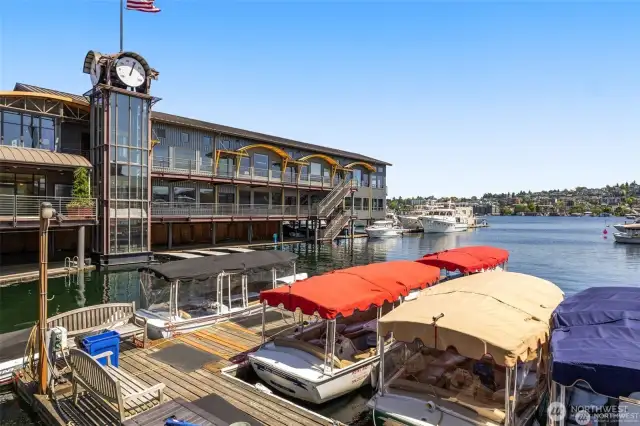 Less than a 5 minute walk from Rental Boats, Paddle Boards, and Kayaks!